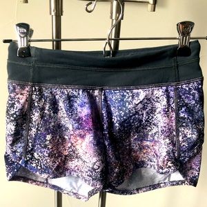 EUC Girls Ivivva by Lululemon “Speedy” Shorts Size 8